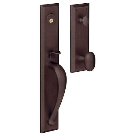 Entry Handlesets Distressed Oil Rubbed Bronze